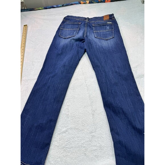 Dear John Blaire High Rise Straight 5-Pocket Blue Jeans Med Wash Women Size 28 - Picture 11 of 12